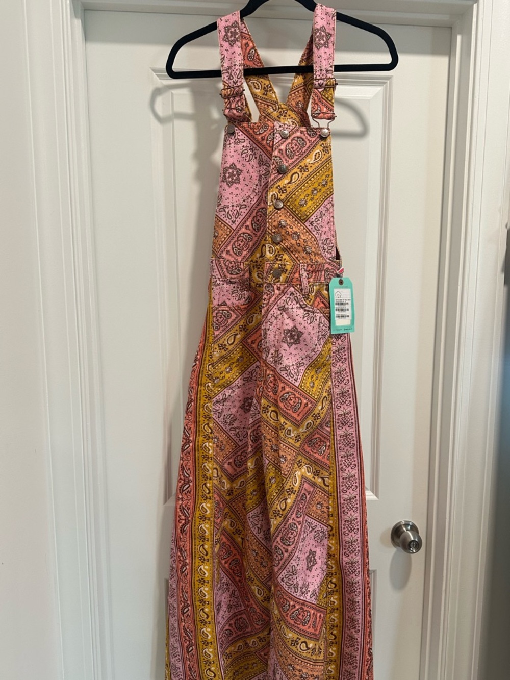 FARM Rio Malu Bandana Wide-Leg Jumpsuit - Picture 3 of 4